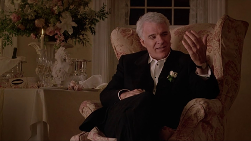 Still from the film, 'Father of the Bride' starring Steve Martin