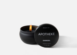 Add On Item: Apotheke Charcoal Tin Candle