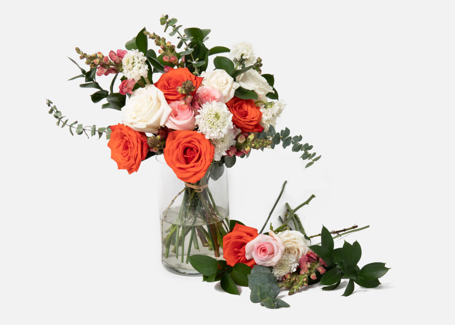 Diy Flower Bouquet Box - Diy Faux And Fresh Flower Bouquet Box Dainty