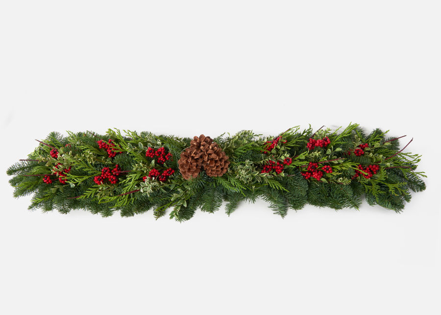 Full View of The Holiday Table Runner image number 0