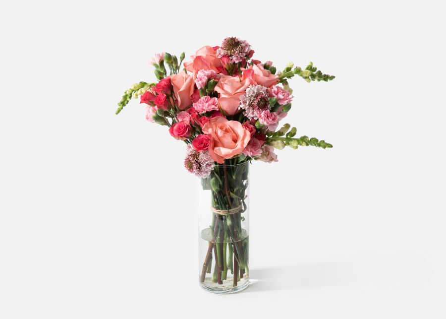 The Pink Champagne Send Flower Bouquets Urbanstems Flower Delivery