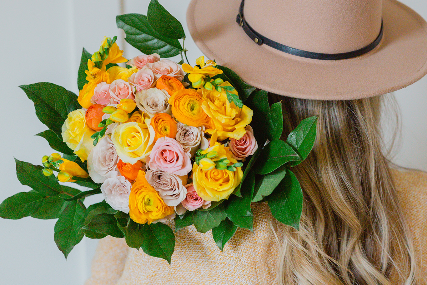 Bouquets inspired by Pantone's Color of the Year